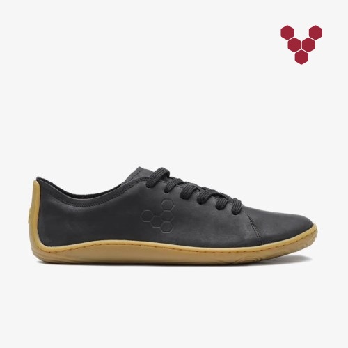 Vivobarefoot Addis Svart Joggesko Herre [4-PEGD]